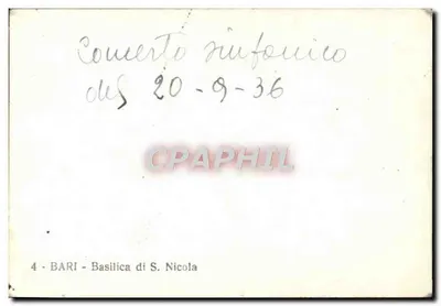 Bari — Basilica of S. Nicola — n°4 — Back