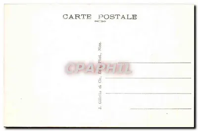 Nice — Rauba Capeu — Terrasse du Soleil — J. Gilletta et Cie, Nice — Rewers