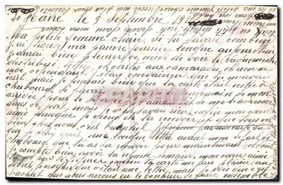 Visita ao Front — Um beijo doce trará sorte — Bouranche, n° 236/s — Verso