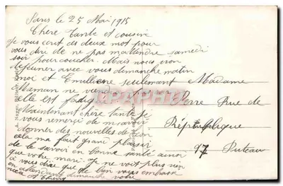 Bloemenvas — Decoratief vaas — Uitgever L. Dier, n° 1792 — Achterkant
