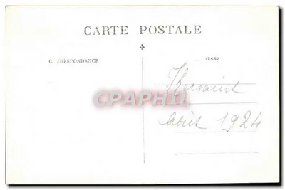 Dois crianças — jardim — Carta postal — Verso