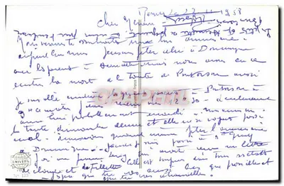 Bukiet cyklamów — Urodziny — Wydawnictwo Univers — nr 123 — Rewers
