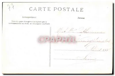 Floresta de Fontainebleau — A Tartaruga de Apremont — E.L.D. editor, n° 160 — Verso