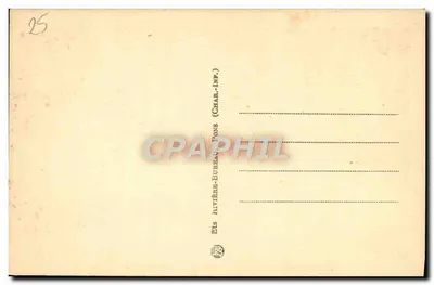 Fontaine-de-Vaucluse — As Cataratas e a Agulha — Edit. Vve Martin n° 5895 — Verso