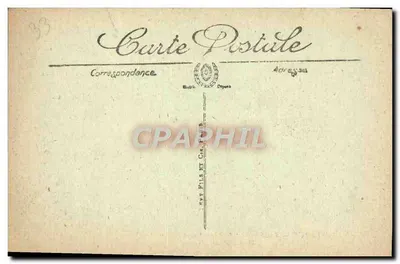 Bordeaux — Pomnik Girondyn i Plac Quinconces — Selecta, nr 193 — Rewers