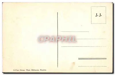 La Creusaz obok Salvan i łańcuchu Alp Miejskich — J. J. 2772 — Rewers