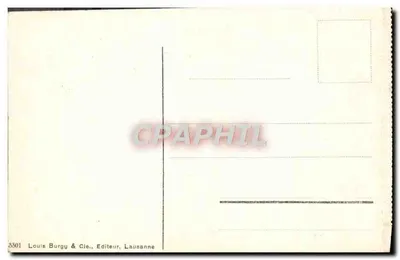 Martigny — A Cascata de Pissevache — L.B. 3301 — Verso