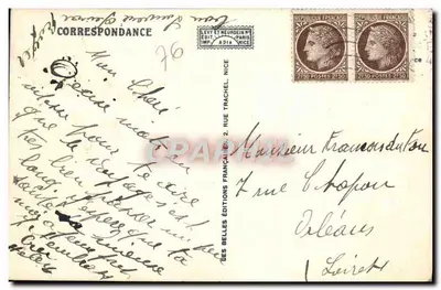 Trouville — O Casino e o Porto — CAP — Adia, n°604 — Verso
