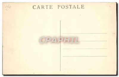 Ruta de los Grands-Goulets (Drôme) — Bajo los túneles — n°121 — Reverso