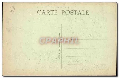La Bourboule — Widok z funikulera — Wśród sosnowego lasu — Piekne widoki Auvergne — n°3004 — Rewers