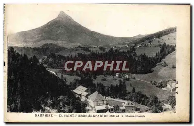 Saint-Pierre-de-Chartreuse e o Chamechaude — Dauphiné — 53 — editor CLAV
