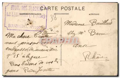 Massif do Pelvoux - O Gioberney e o glaciar da Pilate - A.M. - Grenoble — Verso