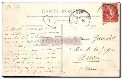 Vallée de Celles (Vosges) — Celles-sur-Plaine — Vista da Soye — Cl. Thomas, editor, em Celles N° 5187 — Verso