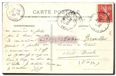 Vale da Celles (Vosges) — Vista tirada da Roche d'Alvine — C. Thomas, editor, & Celles - 4441 — Verso