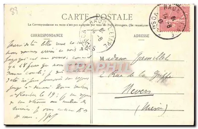 Hình ảnh của Raon-les-Leau và Donon — Thung lũng Celles (Vosges) — Nhà xuất bản Ad. Weber, số 8302-C — Mặt sau