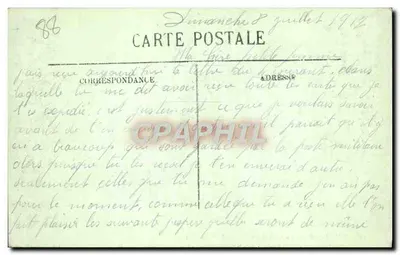Saint-Dié — Katedra — Wieża Klasztoru — LL. — N° 19 — Rewers