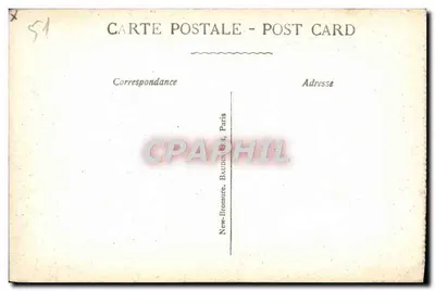 रिम्स के नौकरी गिरजाघर — 19 सितंबर 1914 को जर्मन बमों द्वारा नष्ट — एडिटर बौदिन, पेरिस — पीछे