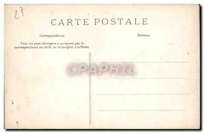Gisors — Torre del Prisionero — A. Banel Lib. Gisors — Reverso