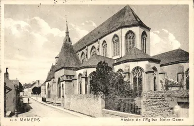 Mamers — Abside da Igreja Nossa Senhora — LL 8