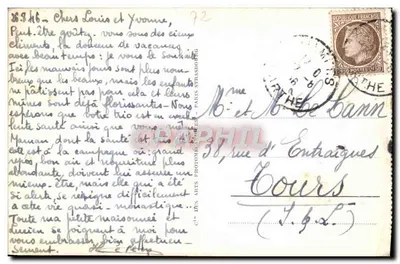Mamers — Abside da Igreja Nossa Senhora — LL 8 — Verso