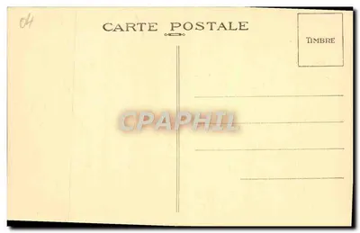 Riez (B.-A.) — Stary portal — wydawca Vve Fécau — Rewers