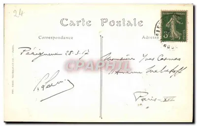 Schody renesansowe, ulica Sagesse — Périgueux — ND. Fot. — Rewers