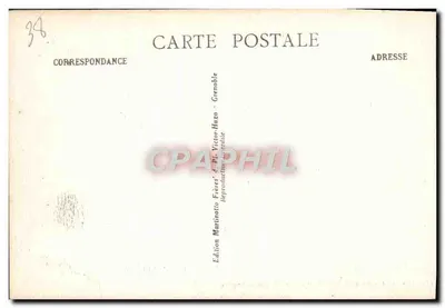 Les Grands Goulets - Gory Wąwozy Englins — Wydawnictwo Martinotto Frères, Grenoble, nr 172 — Rewers