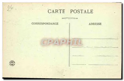 Foresta di LENTE (Drôme) — Strada Forestale di Combe-Laval — editore C&L, n° 307 — Verso