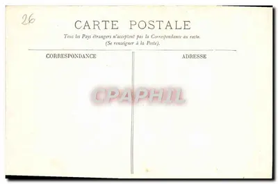 Valence — La Place du Champ-de-Mars — LL, n°20 — Verso