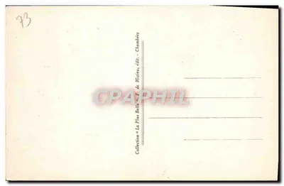 Monumento J.-J. Rousseau — Parco di Lémenc — Chambéry — Serie 2853 — Verso