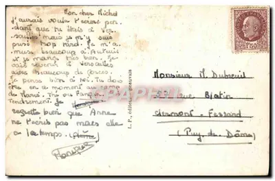 Auteuil — Grota (Oise) — L.P., wydawca Beauvais — Rewers