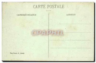 Reims tijdens de jaren van de bombardementen 1914-1917 — Het Bisdomsgebouw — Collectie G. Bubels, Reims — Achterkant