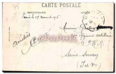Paryż — Le Val de Grâce — LL. n° 978 — Rewers