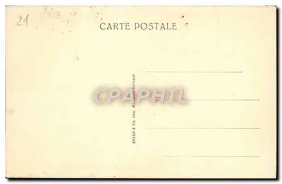 Hôtel-Dieu w Beaune — Dziedziniec i studnia — Cl. P. Hainaux — Rewers
