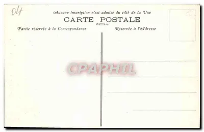Annot (B.A.) — A Cruz Coberta — Foto Vial, Digne — Verso