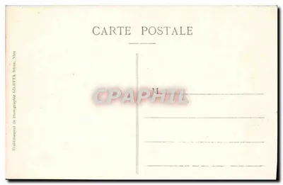 Monako — Pałac Książęcy i Góra Szczura — fot. Gilletta, Nice, n° 721 — Rewers