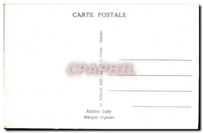 Chamonix — Le Christ Roi, La Vallée et les Aiguilles — Gaby, n°53 — Verso