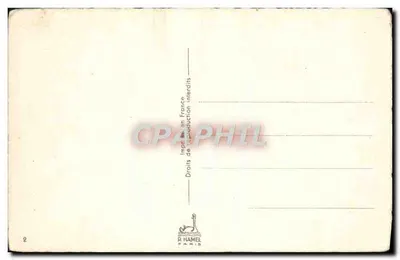 Arranjo de flores — Aniversário — R. Hamel, Paris — Verso