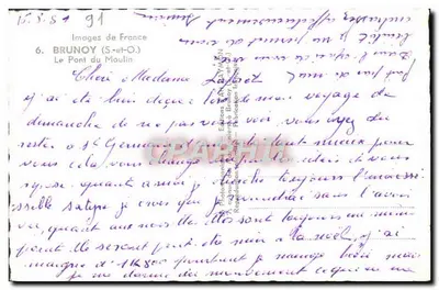 Il Ponte del Mulino — Brunoy (S.-et-O.) — Edizioni A. DUMONT — Verso