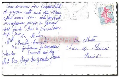Trouville — Pamiętniki z Trouville — Wydawca nieznany, numer serii nieodczytalny — Rewers