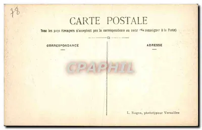 Versailles — O Grande Trianon — L. R. — Verso