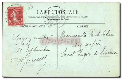 Vichy — Widok na rzekę Allier — LL. — Rewers