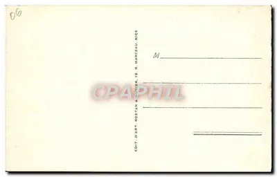La TURBIE (alt. 500 m.) — Algemene Uitzicht en Prinsengraaf van Monaco — RM — Achterkant