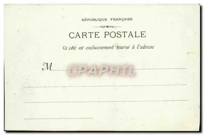 Marseille - 35 - De randen van de Corniche — Fototipie E. Laour, 19, rue Tisbahan — Achterkant