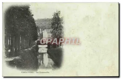 Vimoutiers — As Promenades — Sillies & Cie, Vimoutiers, 1906
