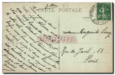 Strasburg - Ciganiery — wydawca nieodczytelny, nr serii 67 — Rewers