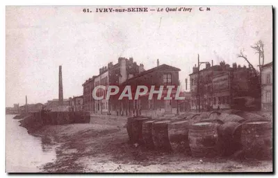 Ivry-sur-Seine — O Cais de Ivry — C.M. n°61