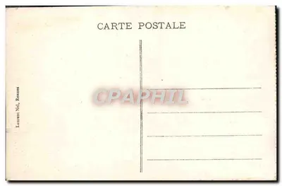Mont-Saint-Michel — South-West Side — Publisher: Laurent Nol, Rennes, No. 238 — Back