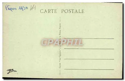 NANTES - Interior do Castelo — cartão postal n°178 — Verso
