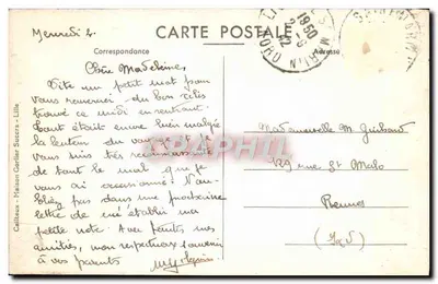 Lille — De Beurs — E. C. n°3 — Achterkant